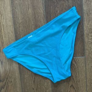 Aerie Shiny Ribbed Bikini Bottom